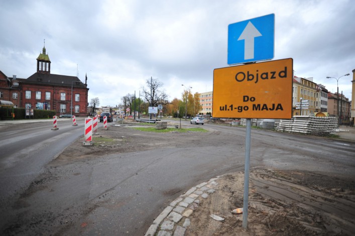 Od dziś z Browarnej nie skręcimy w Obrońców Pokoju