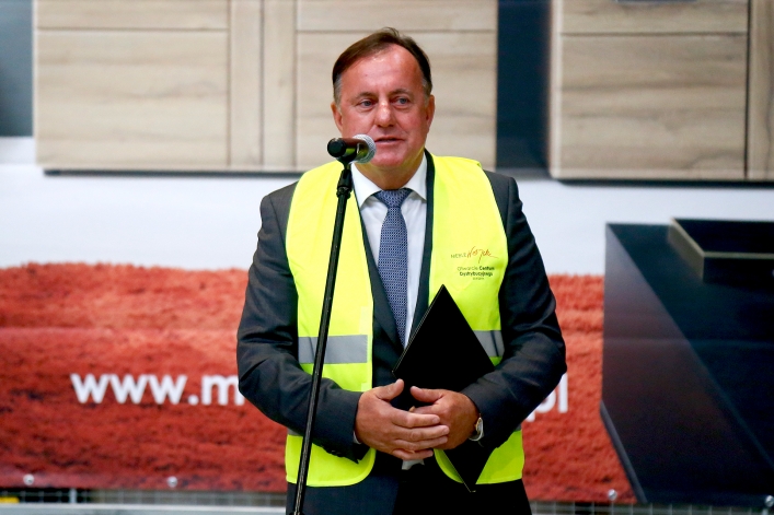 Oficjalne otwarcie centrum dystrybucyjnego Meble Wójcik