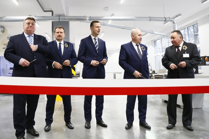 Oficjalne otwarcie Elbląskiego Centrum Edukacji Zawodowej. To największa tego typu placówka w regionie
