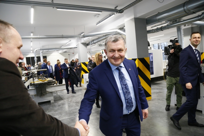 Oficjalne otwarcie Elbląskiego Centrum Edukacji Zawodowej. To największa tego typu placówka w regionie