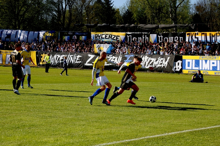 Olimpia ELbląg – ŁKS Łódź