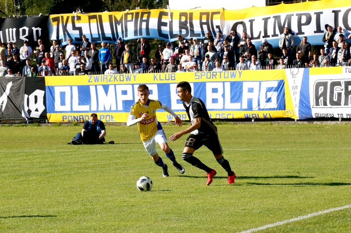 Olimpia ELbląg – ŁKS Łódź