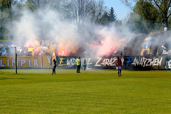 Olimpia ELbląg – ŁKS Łódź