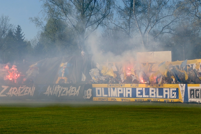 Olimpia ELbląg – ŁKS Łódź