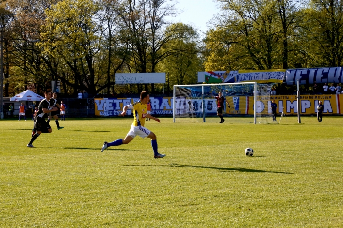 Olimpia ELbląg – ŁKS Łódź