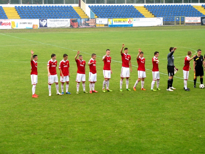 Olimpia Elbląg przegrywa z Wisłą Kraków, niestrzelony rzut karny