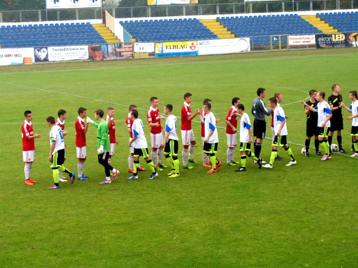 Olimpia Elbląg przegrywa z Wisłą Kraków, niestrzelony rzut karny
