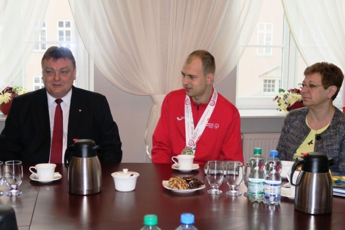Olimpijczyk u Prezydenta (+ zdjęcia)