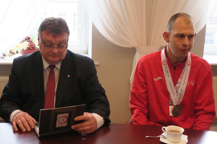 Olimpijczyk u Prezydenta (+ zdjęcia)