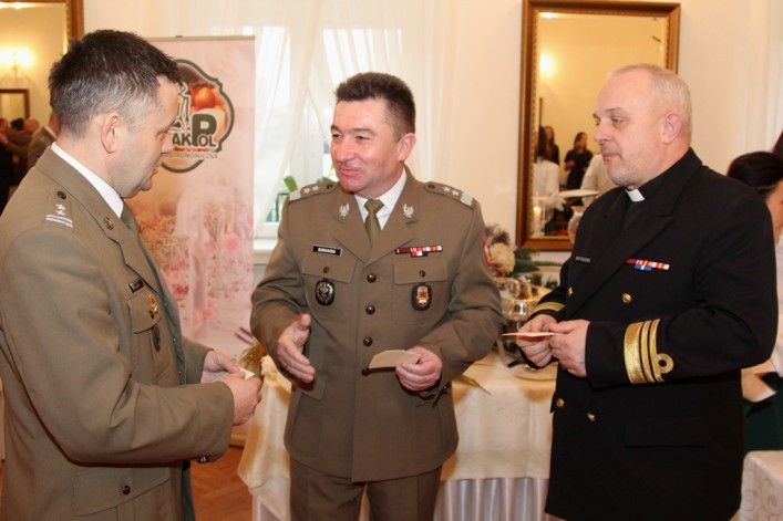 Opłatkowe spotkanie Dowództwa 16 PDZ.