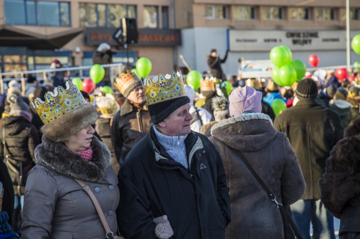 Orszak Trzech Króli na ulicach Elbląga (+zdjęcia)