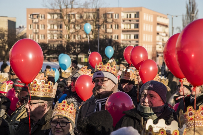 Orszak Trzech Króli na ulicach Elbląga (+zdjęcia)