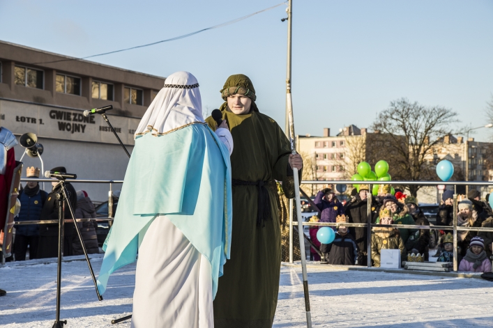 Orszak Trzech Króli na ulicach Elbląga (+zdjęcia)