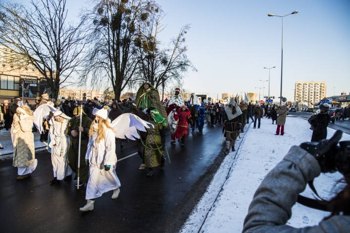 Orszak Trzech Króli na ulicach Elbląga (+zdjęcia)