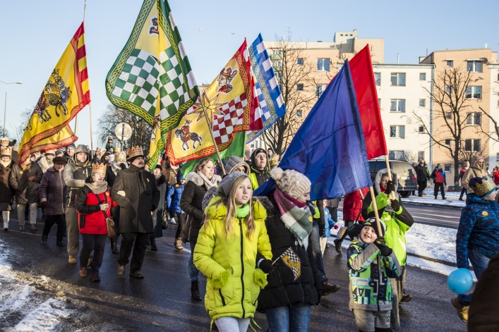 Orszak Trzech Króli na ulicach Elbląga (+zdjęcia)