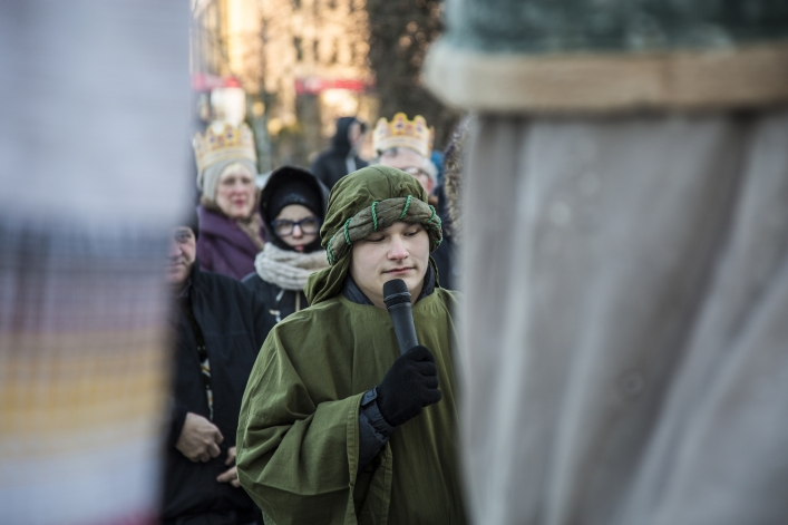 Orszak Trzech Króli na ulicach Elbląga (+zdjęcia)