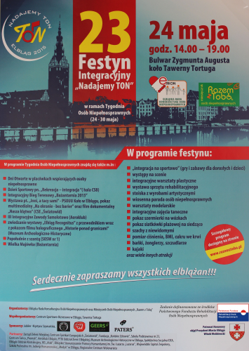 Osoby niepełnosprawne będą świętować!