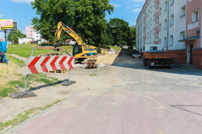 Ostatni etap prac na ul. Odzieżowej w toku