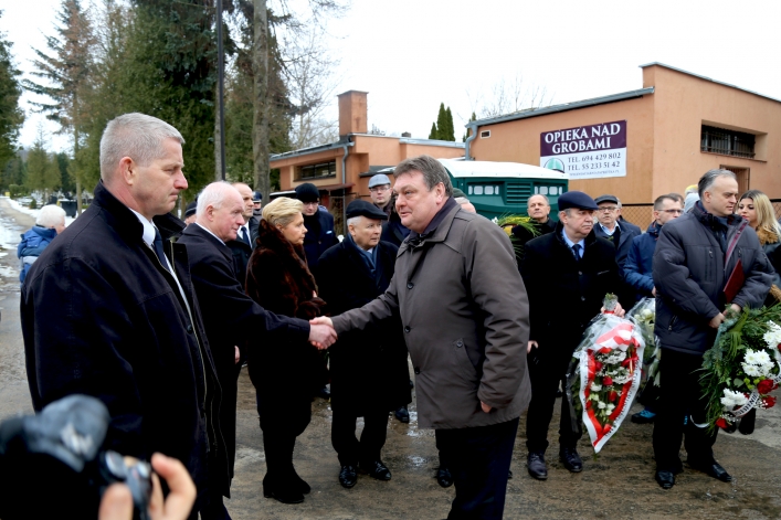 Ostatnie pożegnanie Józefa Gburzyńskiego