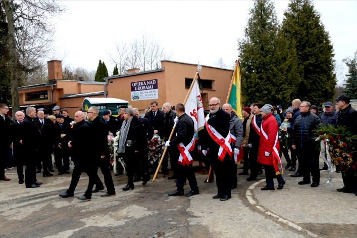 Ostatnie pożegnanie Józefa Gburzyńskiego
