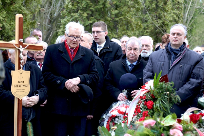 Ostatnie pożegnanie Józefa Gburzyńskiego