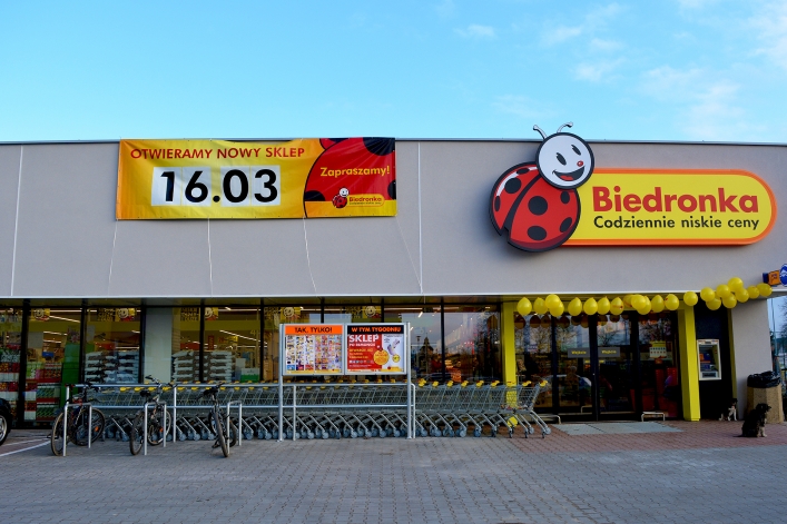 Otwarcie kolejnej Biedronki po kapitalnym remoncie