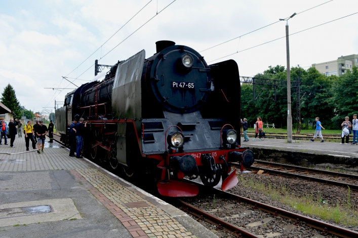 Para - buch! Koła - w ruch!  Po raz kolejny do Elbląga zawitał parowóz