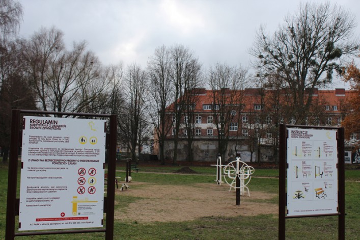 Park przy Mickiewicza będzie oświetlony i monitorowany