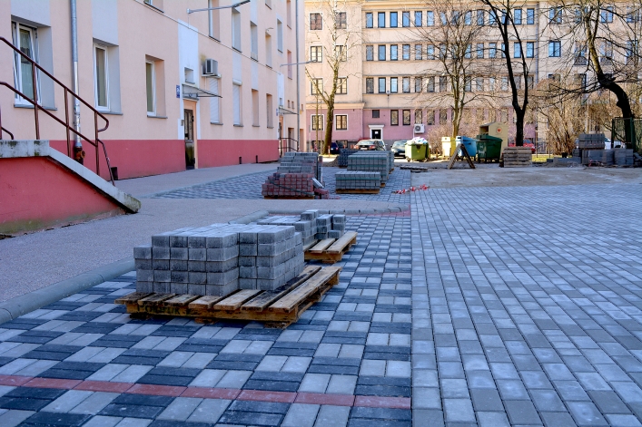 Parking przy Giermków