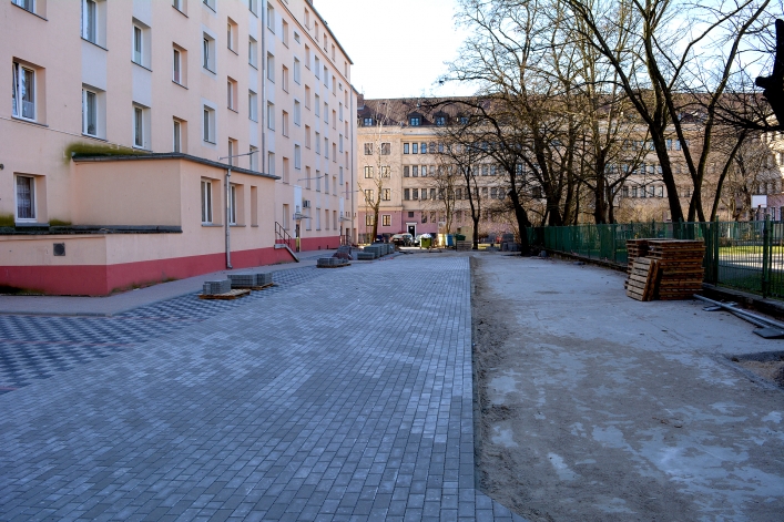 Parking przy Giermków