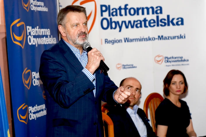 Parlamentarzyści Platformy Obywatelskiej spotkali się z mieszkańcami Elbląga