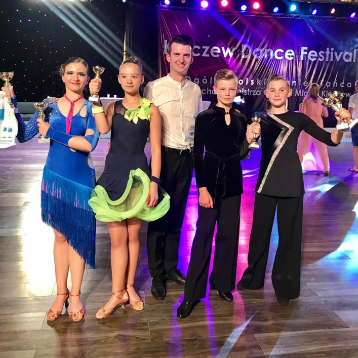 Pary EKT Jantar na podium. Kleczew Dance Festival