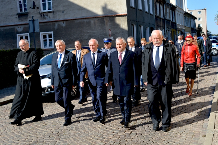 Pasłęk. Uroczyste odsłonięcie Pomnika Niepodległości