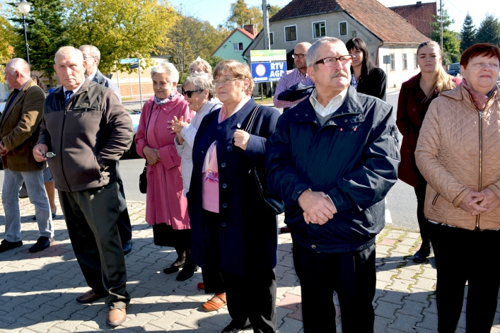Pasłęk. Uroczyste odsłonięcie Pomnika Niepodległości