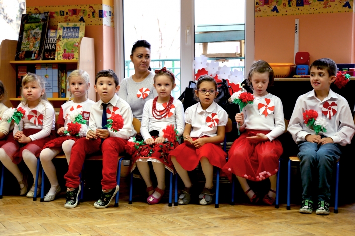 Patriotyzm w oczach dziecka w Przedszkolu nr 10 w Elblagu