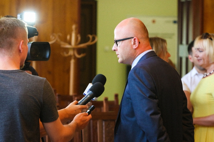 Paweł Kowszyński zaprzysiężony na nowego członka Rady Miejskiej