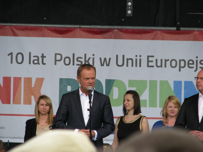 Piknik europejski z premierem Donaldem Tuskiem. Zobacz zdjęcia