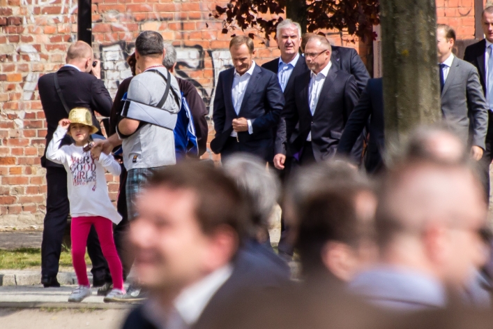 Piknik europejski z premierem Donaldem Tuskiem. Zobacz zdjęcia