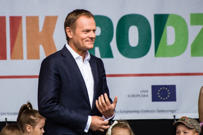 Piknik europejski z premierem Donaldem Tuskiem. Zobacz zdjęcia
