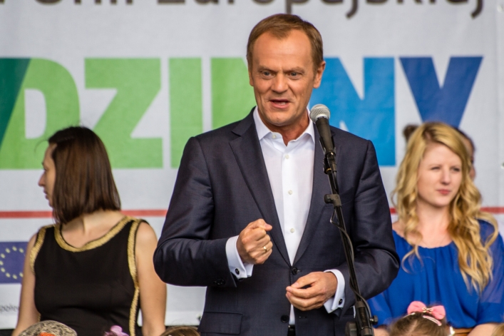 Piknik europejski z premierem Donaldem Tuskiem. Zobacz zdjęcia