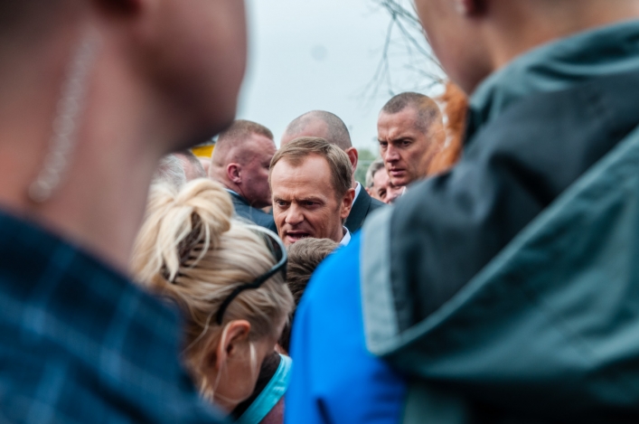 Piknik europejski z premierem Donaldem Tuskiem. Zobacz zdjęcia