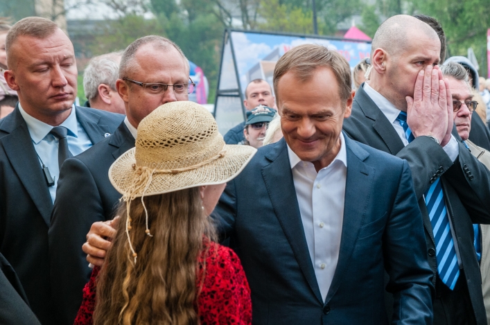 Piknik europejski z premierem Donaldem Tuskiem. Zobacz zdjęcia