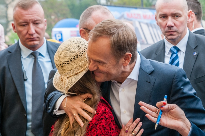 Piknik europejski z premierem Donaldem Tuskiem. Zobacz zdjęcia