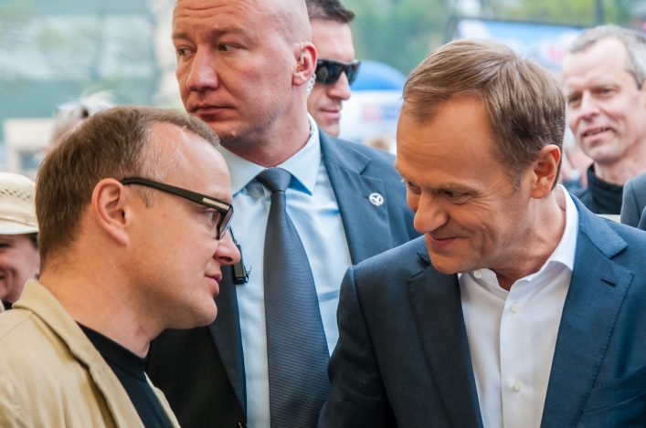 Piknik europejski z premierem Donaldem Tuskiem. Zobacz zdjęcia