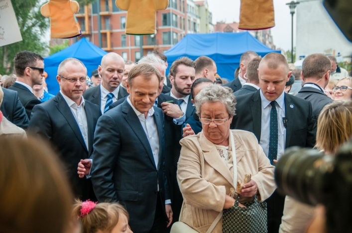 Piknik europejski z premierem Donaldem Tuskiem. Zobacz zdjęcia