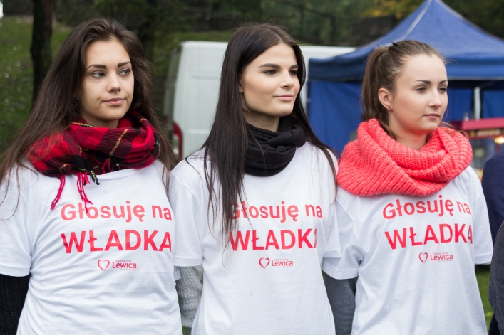 Piknik i konferencja w deszczu. Zjednoczona Lewica prezentuje kandydatów
