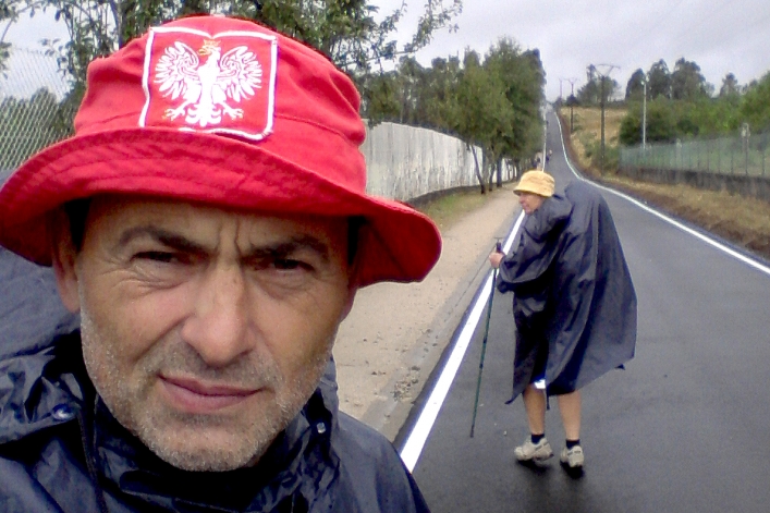 Piotr Orzechowski opowiedział o swojej pielgrzymce Drogą św. Jakuba (+ zdjęcia) 