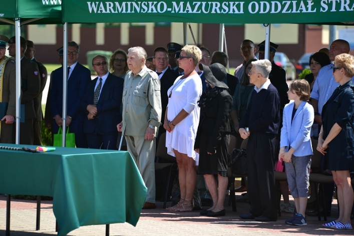 Placówka Straży Granicznej w Grzechotkach otrzymała imię 1. Pułku Kawalerii Korpusu Ochrony Pogranicza