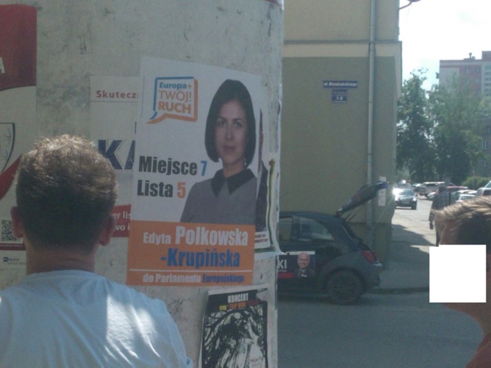 Plakatowa wojna w Elblągu. Kandydaci zaklejają kandydatów