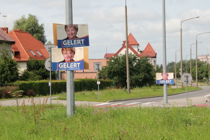 Plakaty wyborcze w mieście - jeszcze tylko przez miesiąc?